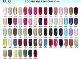 Gel Nail Polish Colour Chart Tepaksirehblog Com