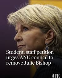 Julie Bishop says she will remain as chancellor until 2026, but