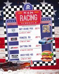 Ims announced it will move its gmr grand prix from may 9 to july 4. Nascar On Nbc It S A Fourth Of July Nbcracingweekend At Facebook
