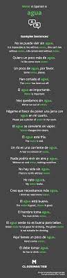 Maybe you would like to learn more about one of these? How To Say Water In Spanish Clozemaster
