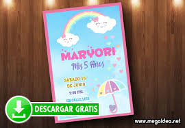 Cargue sus fotos favoritas para usar como fondo o para primer plano. Invitacion De Lluvia De Amor Para Editar Mega Idea