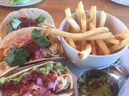 You'll taste this quality and freshness from our chips to our signature salsas which are made throughout the day. Baja Fish Tacos Picture Of Cactus Club Cafe English Bay Vancouver Tripadvisor