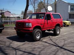 Image result for Currant Red 1991 Bronco