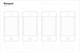 Iphone Ipad Browser Wireframe Templates