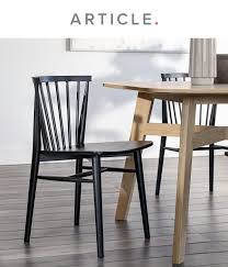Rus Black Dining Chair In 2020 Black Dining Chairs Large Dining Room Dining Chairs