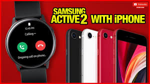 Samsung Galaxy Watch 3 Active 2 With Iphone Youtube