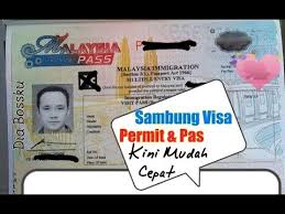 Sambung Visa Permit Pas Tahun 2020 Sangat Mudah Senang Cepat Siap Bayar Pakai Kad Kredit Debit Youtube