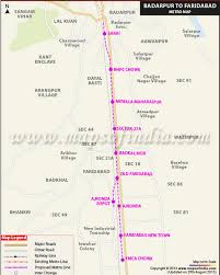 For the convenience of commuters, delhi metro map is present in all the 299 stations. Delhi Metro Faridabad 2020 2021 Studychacha
