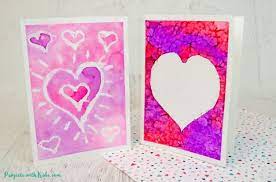 Find the tutorial for making them at thirty handmade days. Easy Watercolor Valentine Cards For Kids To Make Projects With Kids