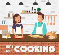 Cooking in the kitchen + mod is for sure a great casual app for android, and the mod has been already downloaded about 5574 times just here on your favourite android site ! Cooking Banner Man Woman Kitchen Icons Cartoon Design Free Vector In Adobe Illustrator Ai Ai Format Encapsulated Postscript Eps Eps Format Format For Free Download 3 55mb
