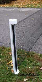 Maybe you would like to learn more about one of these? Keep Kids Safe Outdoors Kidkusion Retractable Driveway Safety Net Urbankidz Ca Driveway Fence Retractable Fence Portable Fence