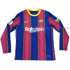 It was to be the end of an era, as pep guardiola stepped down after four seasons in charge. Camiseta 1Âª Equipacion Manga Larga Del Barcelona 2020 21 Long Sleeve Jersey Shirt Barcelona Shirt Jersey Shirt