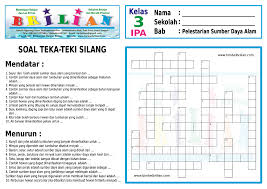 Teka Teki Silang Agama Islam Beserta Jawabannya