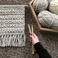 Wall Decor Knitting Pattern Woodsboro Wall Hanging Instant Etsy Knitting Patterns Easy Knitting Patterns Knitting