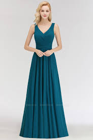 Modest Sleeveless V Neck Long Chiffon Bridesmaid Dress Online With Ruffle Inexpensive Bridesmaid Dresses Modest Bridesmaid Dresses Affordable Bridesmaid Dresses