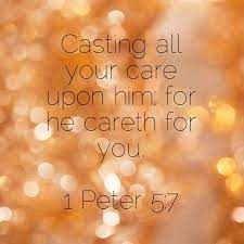 6 humble yourselves therefore under the mighty hand of god, that he may exalt you in due time: Casting Our Cares Upon Him Cast All Your Cares Kjv It Cast