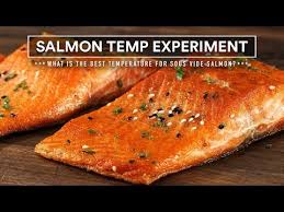 Tender Flaky Salmon Filets With Sous Vide Youtube