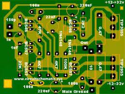 Pada transistor bagian final, yaitu 2n3055 dan mje2955 dapat diganti dengan tip3055 dan tip2955. Ocl Subwoofer Amplifier Tip3055 Tip2955 Electronic Circuit