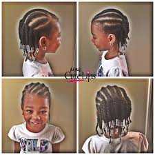 What do goddess braids look like? Natural Hairstyles For Kids Mimicutelips