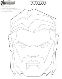 Printable Halloween Masks Printable Halloween Masks Halloween Masks Superhero Coloring