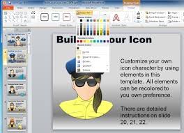 Wähle jetzt deinen charakter und entscheide selbst wie dein avatar aussieht! Character And Avatar Generator Toolkit For Powerpoint
