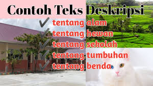 Check spelling or type a new query. Contoh Teks Deskripsi Kelas 7 Youtube