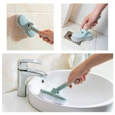 Powers through soap scum, hard water, limescale, and other shower grime without scratching tool extends over 25 so you can clean without reaching or bending Retractable Bathroom Long Handle Brush Wall Floor Scrub Bathtub Shower Tile Cleaning Brushes Tool