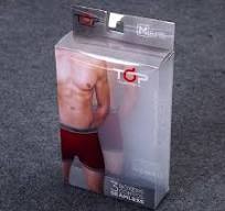 Fold Mens Folding Boxer Shorts Boxer Shorts Packaging Plastic Box Custom  Underwear Box