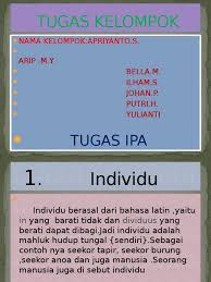 Putri aprilla kd (a12.2011.04412) head of software departement : Tugas Kelompok Ipa