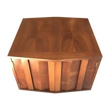 Brutalist Mid Century Lane Side Table Cabinet Coffee Table Modern Mid Century