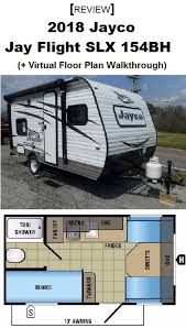Stretching out to 18 feet, this rv has 1 air conditioning unit, awnings, and you can own it today for 19435 dollars. 2021 Jayco Jay Flight Slx 154bh Travel Trailer Reviews Travel Trailer Floor Plans Small Camper Trailers Travel Trailer Reviews