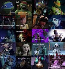 2012 does a much better job with it's characters. Characters Teenage Ninja Turtles Teenage Mutant Ninja Turtles Teenage Turtles