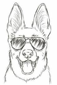 Dog With Sunglasses Easy Drawing Tutorials Black And White Pencil Sketch White Background Art Drawings Sketches Dog Sketch Animal Sketches