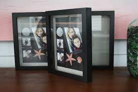 You can use wood glue and finish nails to build a picture frame shadow box at home. How To Create Shadow Box Home Decor Diy Network Blog Made Remade Diy