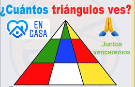 ¡dale al play en linea! Cuantos Triangulos Ves Juegos Para Pensar Facebook