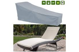 Idle waterproof outdoor chaise lounge cover. Dick Smith Gray Silvotek Lounge Chair Covers Waterproof Chaise Lounge Covers With Durable 210d Material Premium Chaise Chair Cover Home Appliances Other Home Appliances