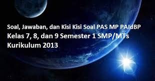 2011/ 2012 b u l a n september oktober nopember desember 1 2 3 4 1 2 3 4 1 2. Soal Kunci Kisi Pas Pai Kelas 8 Semester 1 Smp Mts Kurikulum 2013 Tp 2020 2021 Gelap Terang
