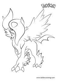 Enjoy coloring this honchkrow pokemon coloring page with our coloring machine! Pokemon Coloring Pages Mega Absol Novocom Top