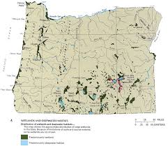 Oregon Wetlands Map Water Resources Oregon Map