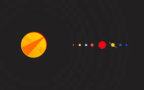 Pin By Faisal Ff On Simple Desktops Minimalist Wallpaper System Wallpaper Solar System Wallpaper