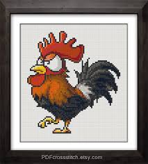 It's much easier than you think and so worth it! 0009 Chicken Pdf Cross Stitch Pattern Buy 1 Get 1 Fre Flickr