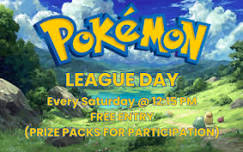 Pokémon League Day (Saturday Afternoon)