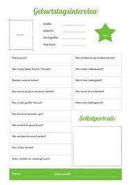 Der kreative steckbrief für erzieher im kindergarten. Geburtstagssteckbrief Geburtstagskalender Kindergarten Lernen Schulkinder