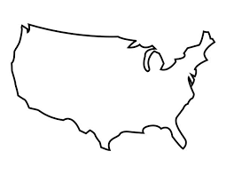 Printable United States Outline United States Outline Map Outline United States Map
