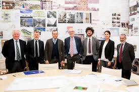 Renzo Piano e il gruppo G124 al lavoro per la scuola di Sora - 1