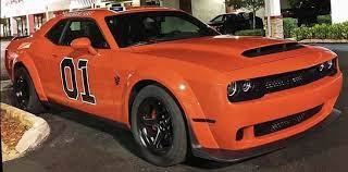 2018 Dodge Challenger Demon General Lee Clone Autos Mustang General Lee Mustang