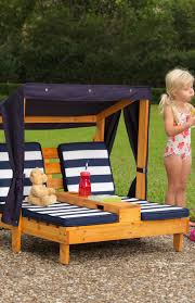 Your little one will be relaxing in style with one of these and you will be blown away by the quality and craftsmanship in the little designs. Kidkraft Double Chaise Lounge Navy The Modern Nursery