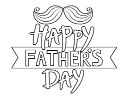 100% free coloring page of a mustache. Printable Happy Father S Day Mustache Coloring Page