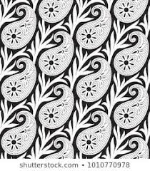 Black And White Paisley Print Similar Images Stock Photos Vectors Of Black And White Paisley Pattern 1010770978 Shutterstock In 2020 Paisley Pattern Block Printing Fabric Black And White