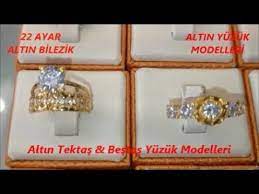 Altin Yuzuk Modelleri Altin Tektas Bestas Yuzuk Cesitleri Yeni Yil Yeni Modeller Youtube Yuzuk Altin Bilezik